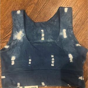 Of Earth and Salt hand dyed organic crop, reversible